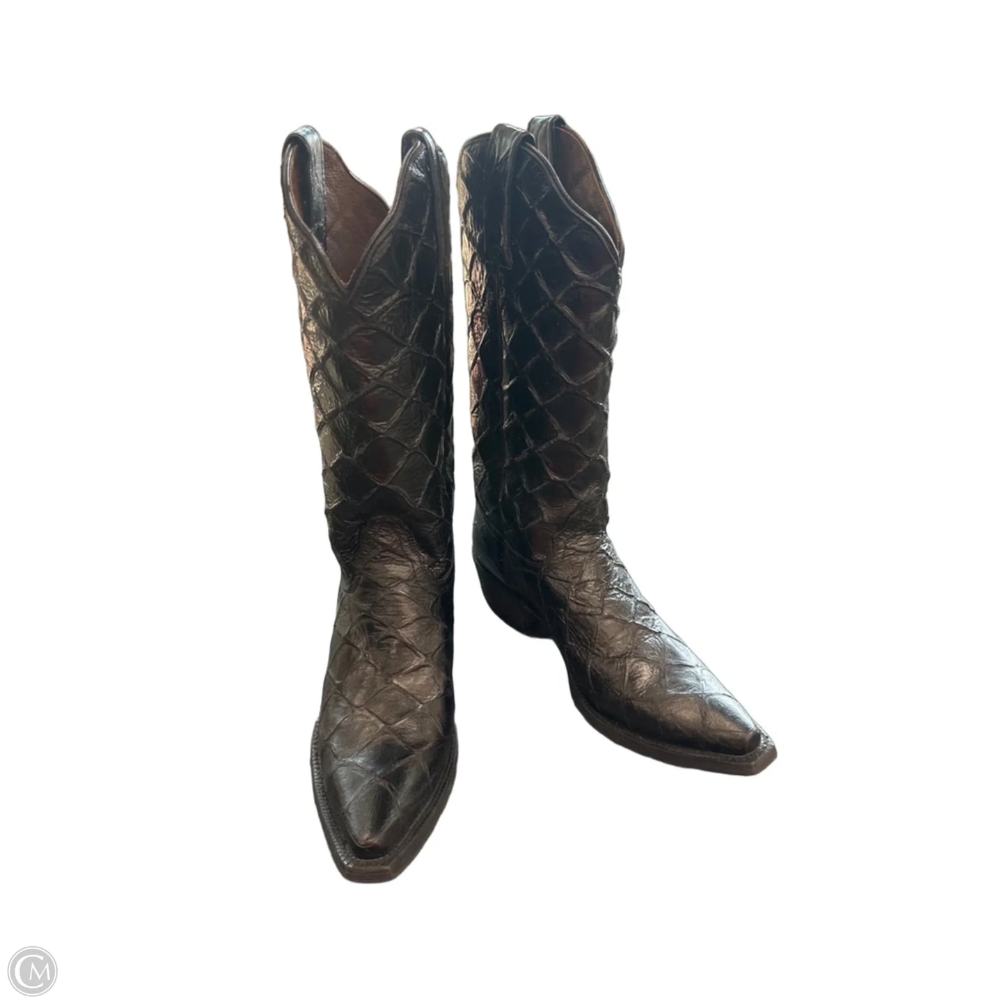 Boots Western By Clothes Mentor In Black, Size: 8.5