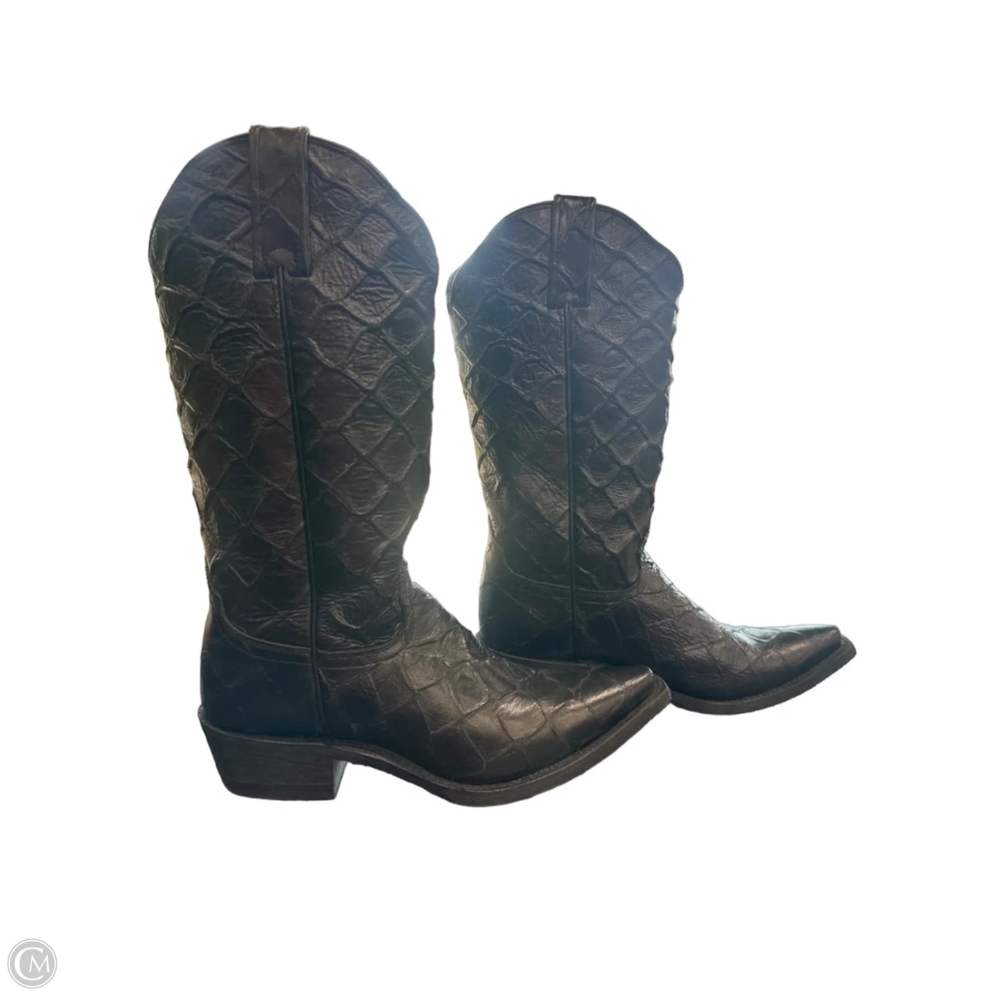 Boots Western By Clothes Mentor In Black, Size: 8.5