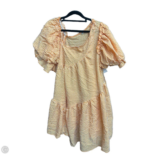 Dress Casual Short By Clothes Mentor In Plaid Pattern, Size: Xl