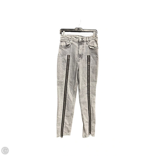 Jeans Straight By Helmut Lang In Grey Denim, Size: 8