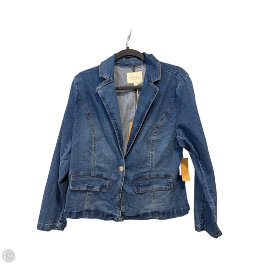 Jacket Denim By Angels In Blue Denim, Size: L