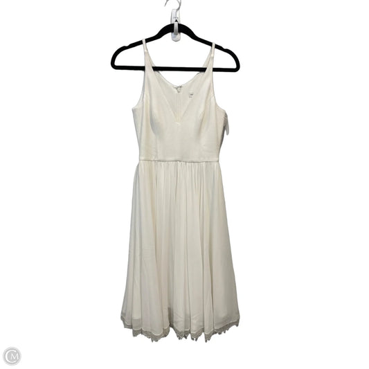 Dress Casual Midi By Dress The Population In White, Size: Xs