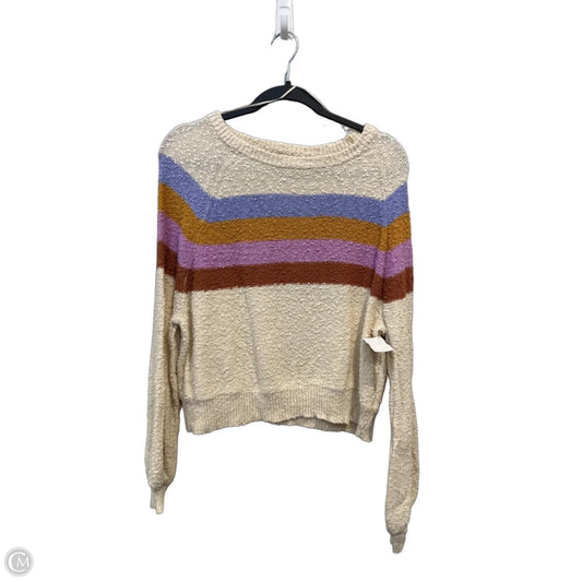 Sweater By Clothes Mentor In Striped Pattern, Size: Xs