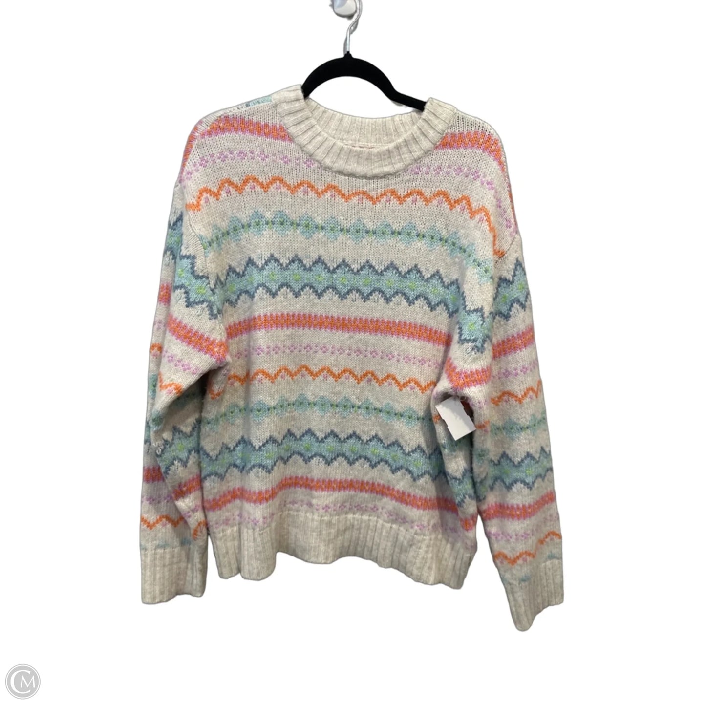 Sweater By American Eagle In Cream, Size: M