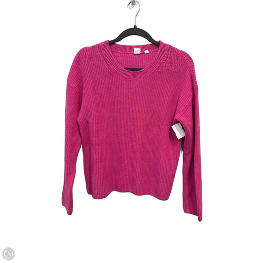 Sweater By Gap In Pink, Size: L