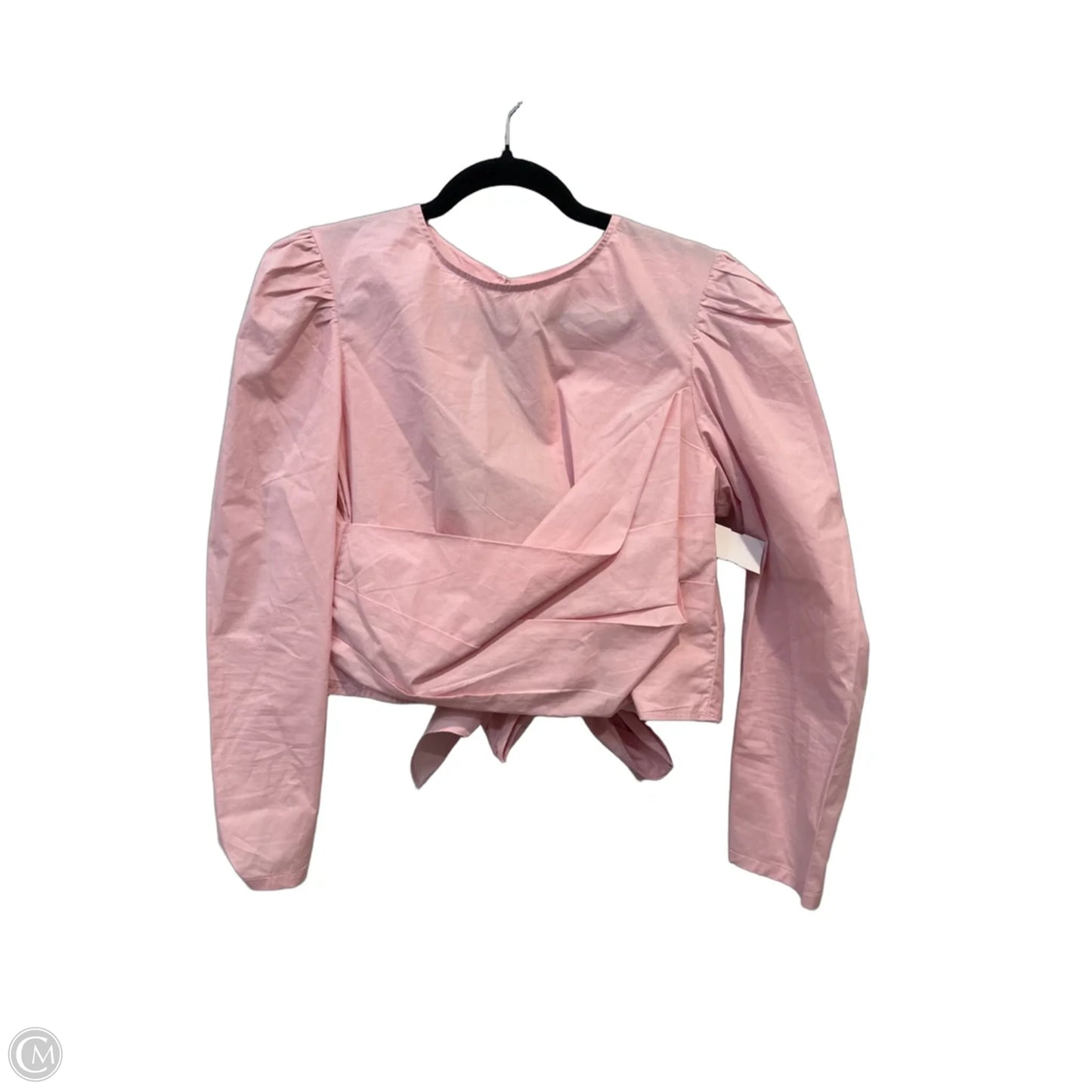 Top Long Sleeve By Clothes Mentor In Pink, Size: L