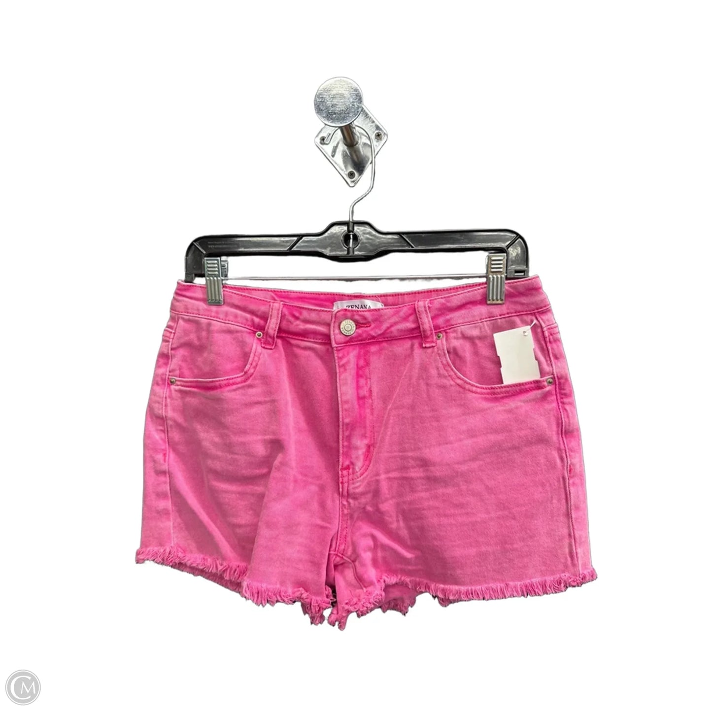 Shorts By Zenana In Pink Denim, Size: 8