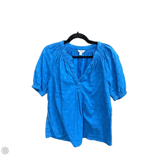 Top Short Sleeve By Crown And Ivy In Blue, Size: S