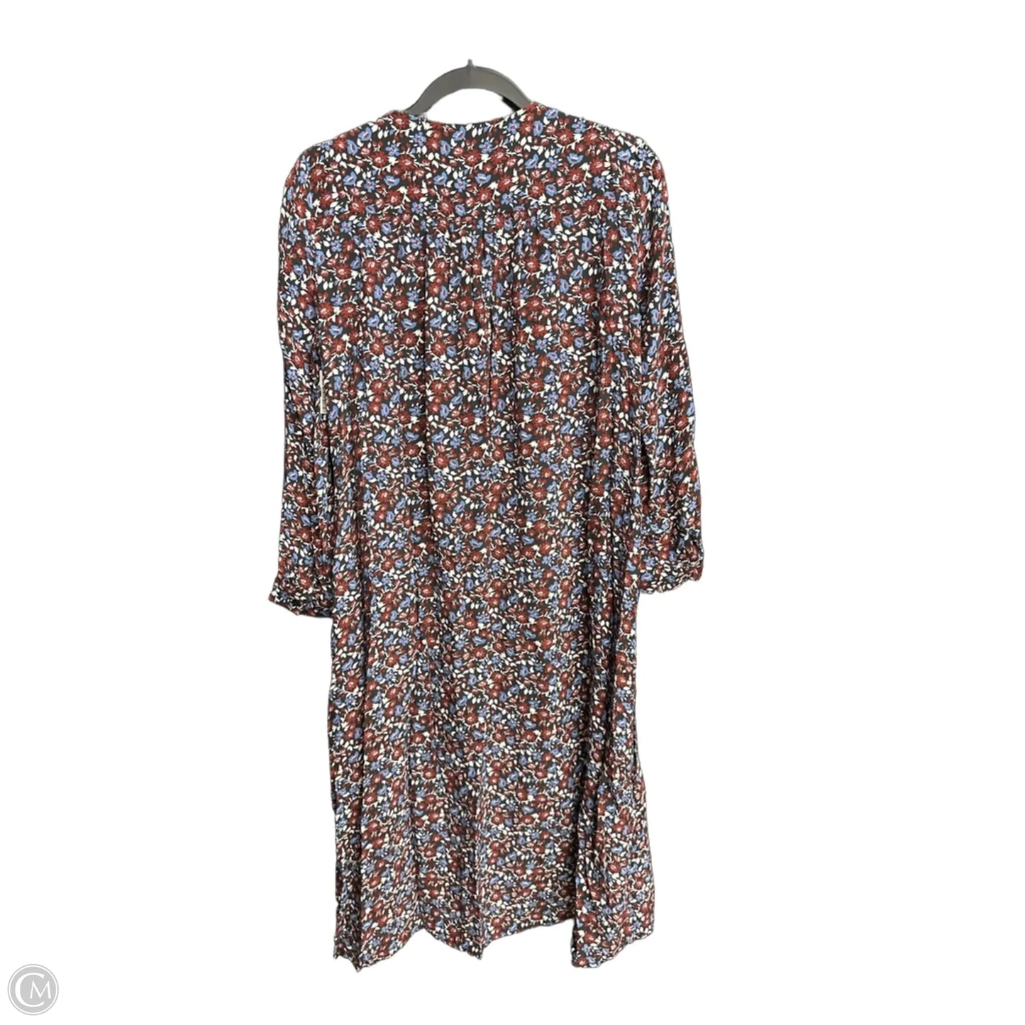 Dress Casual Maxi By Zara In Floral Print, Size: S