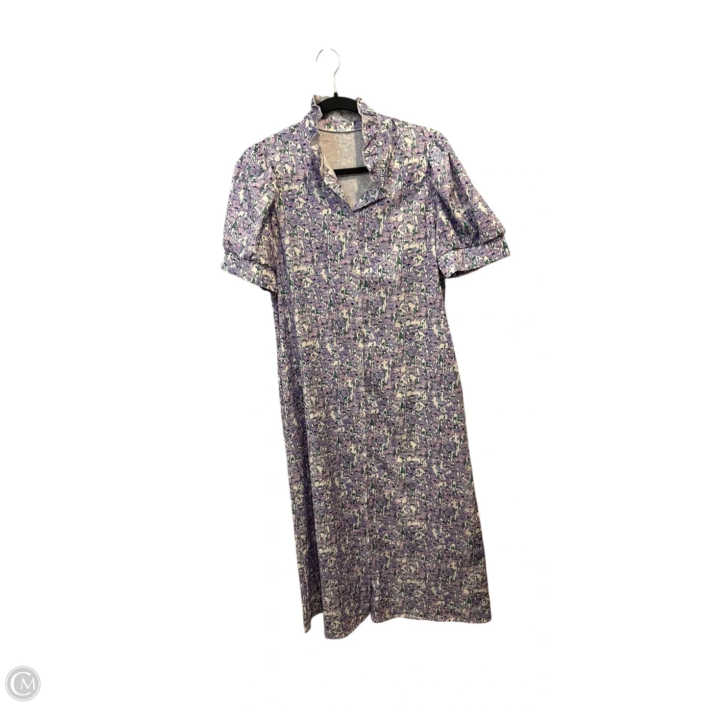 Dress Casual Maxi By Clothes Mentor In Floral Print, Size: M