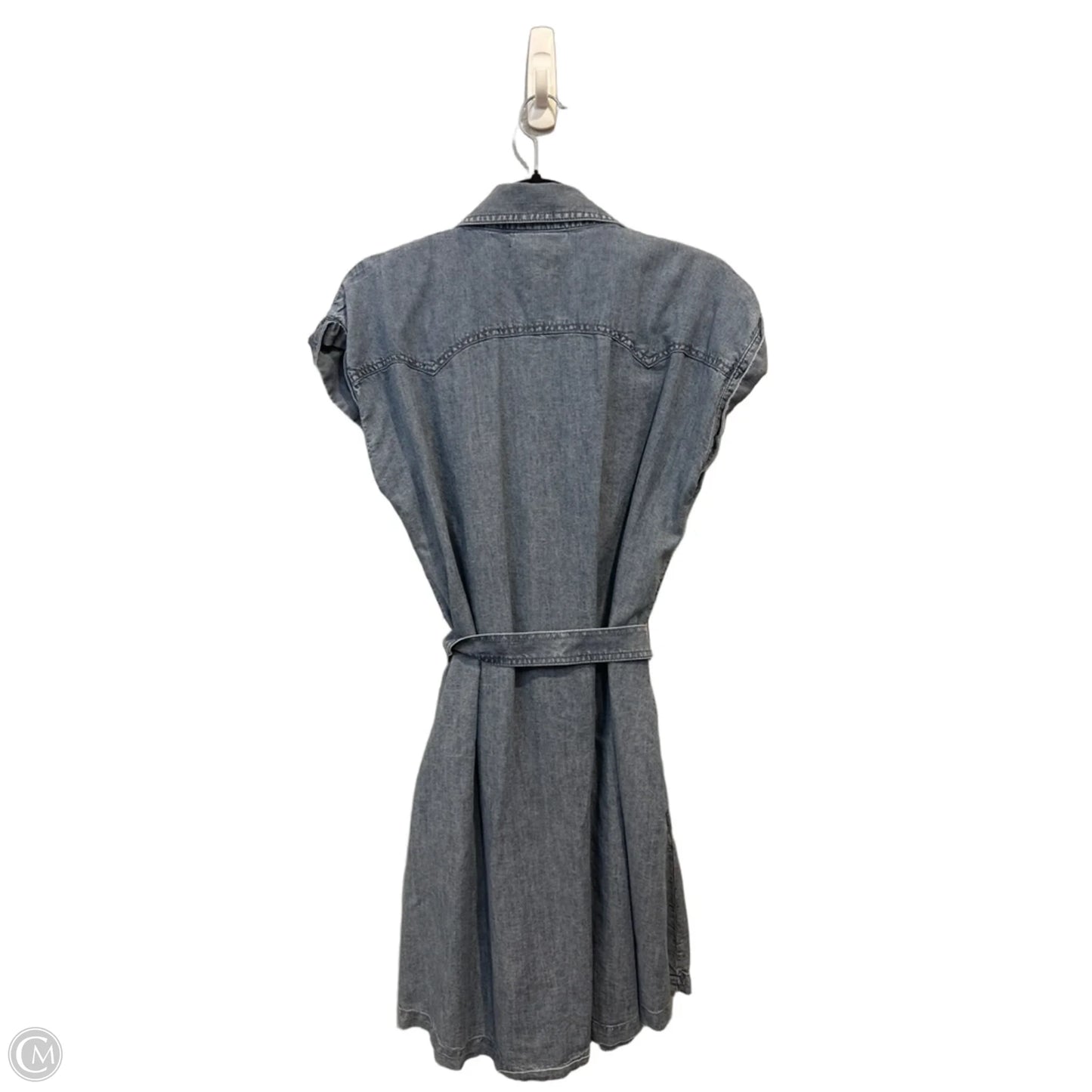 Dress Casual Short By Ariat In Blue Denim, Size: Xl