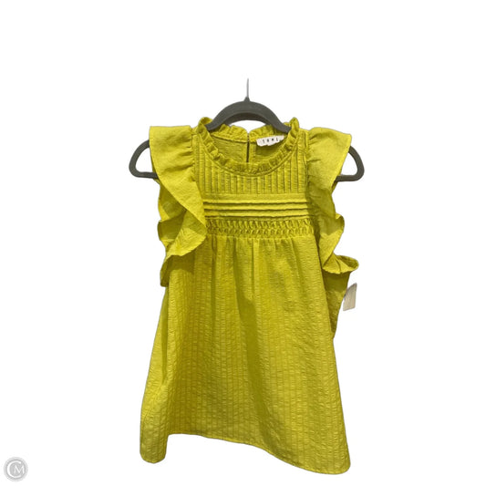 Top Sleeveless By Thml In Green, Size: M