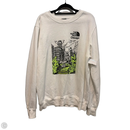 Sweatshirt Crewneck By The North Face In White, Size: M