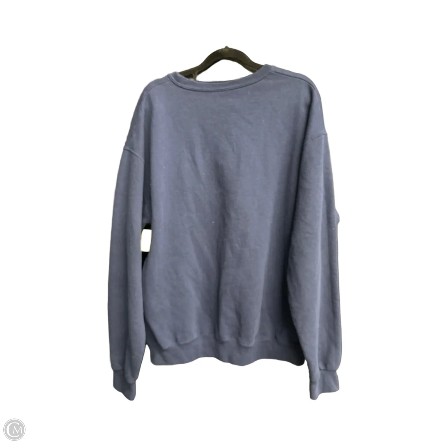 Sweatshirt Crewneck By Jerzees In Navy, Size: L