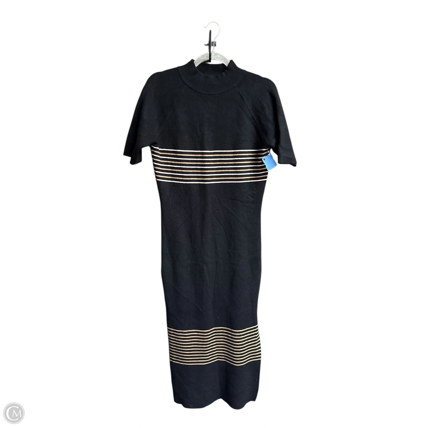 Dress Casual Maxi By Monrow In Black & Brown, Size: L