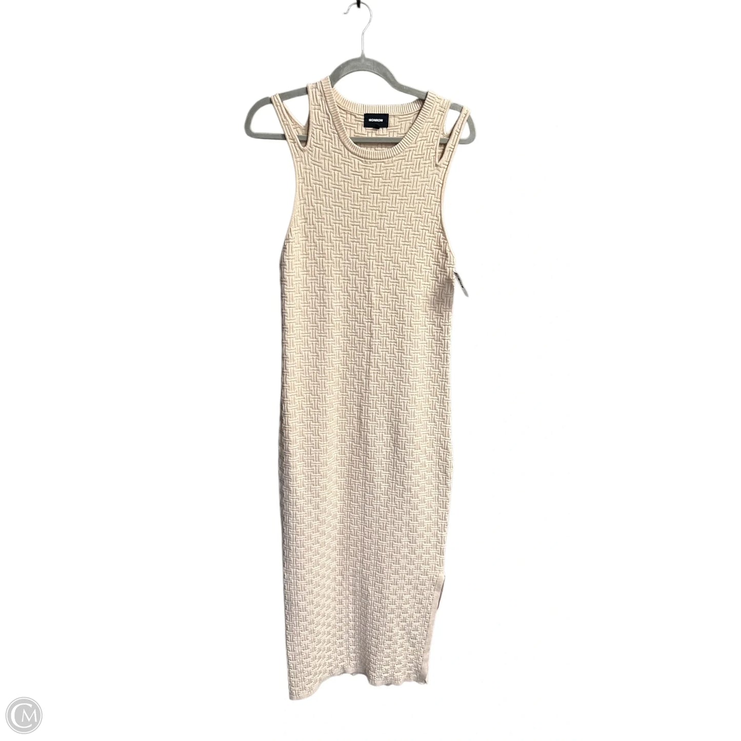 Dress Set 2pc By Monrow In Beige, Size: L