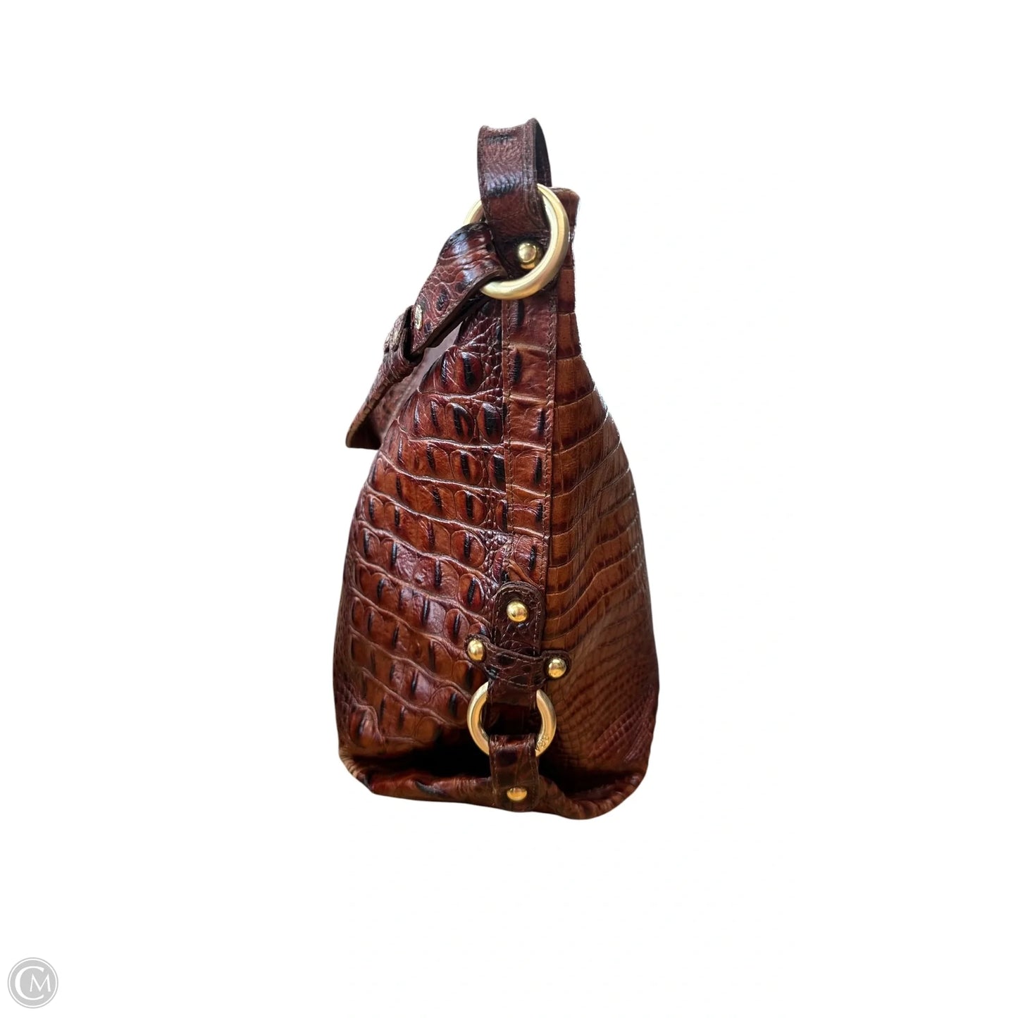 Handbag Designer By Brahmin, Size: Large