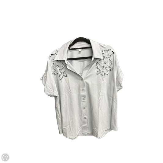 Top Short Sleeve By Clothes Mentor In Blue, Size: S