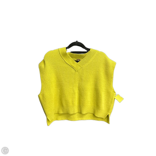 Vest Sweater By Free People In Green, Size: S