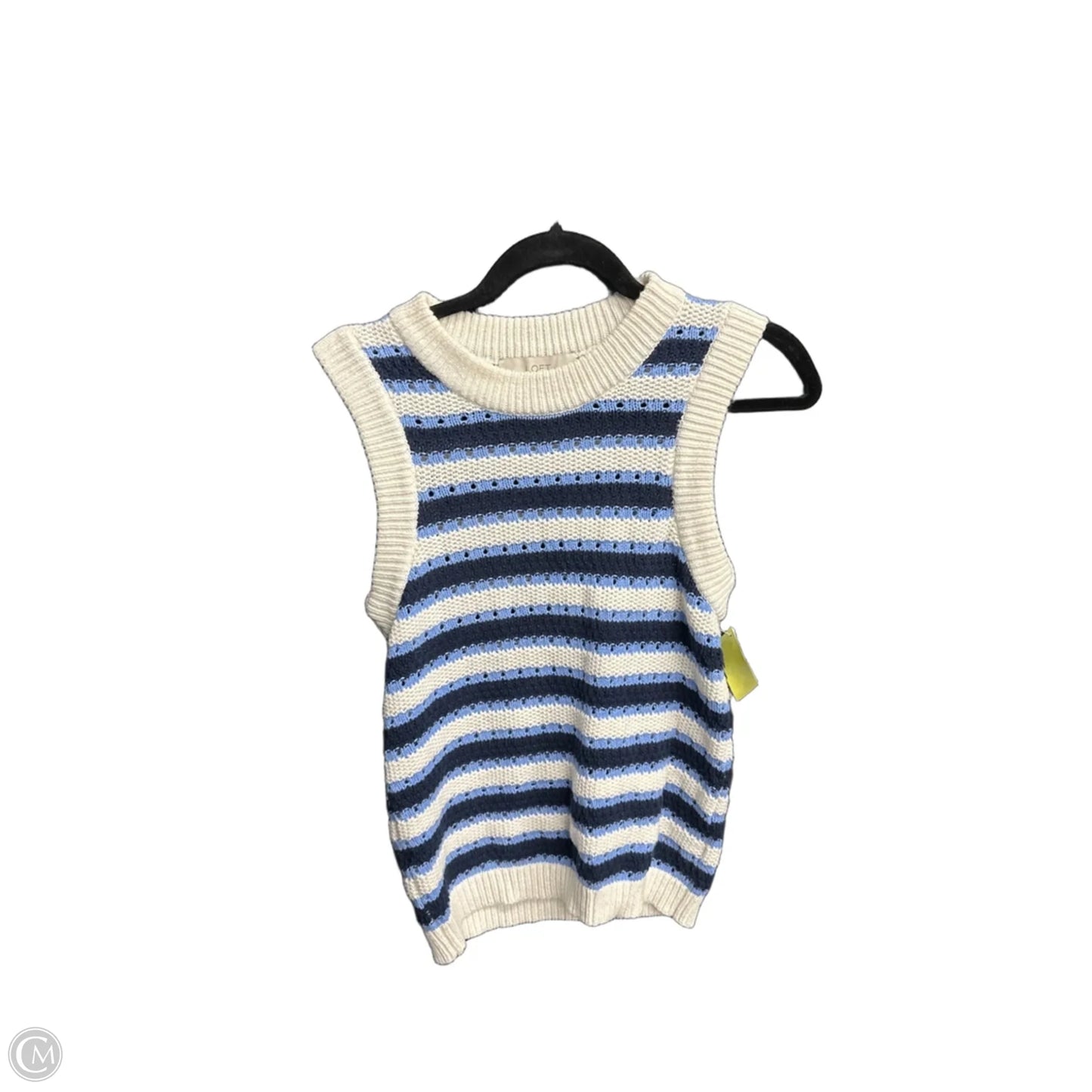 Sweater By Loft In Striped Pattern, Size: Xs
