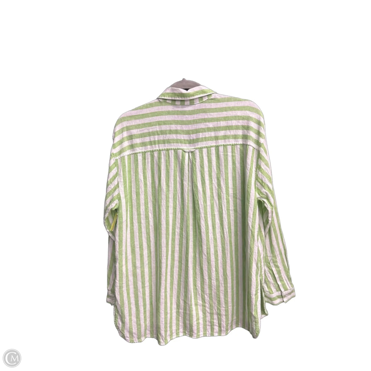 Top Long Sleeve By Old Navy In Striped Pattern, Size: L