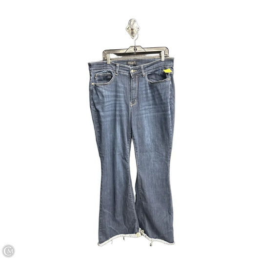 Jeans Boot Cut By Judy Blue In Blue Denim, Size: 18