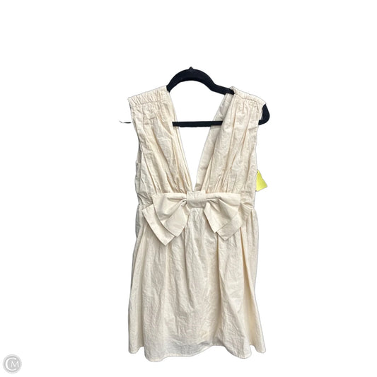 Dress Casual Short By Bucketlist In Beige, Size: S