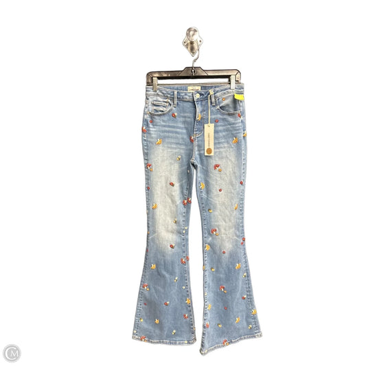 Jeans Flared By Driftwood In Blue Denim, Size: 4