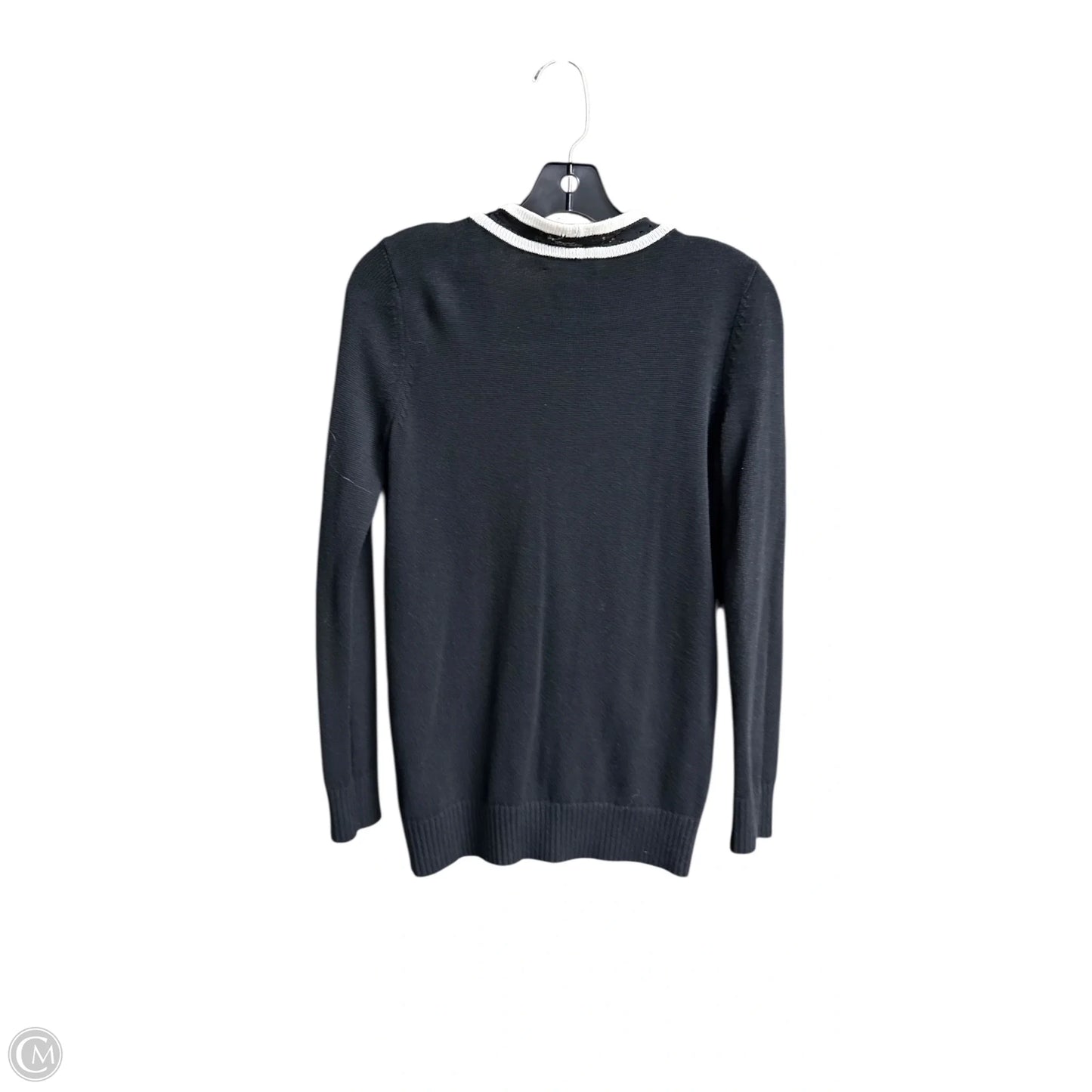 Sweater By Lauren By Ralph Lauren In Blue & White, Size: Xs