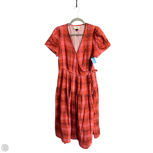 Dress Casual Maxi By Universal Thread In Plaid Pattern, Size: S