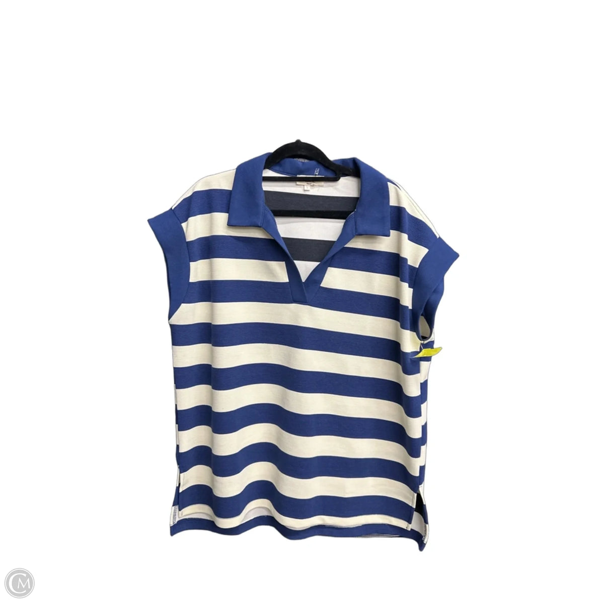 Top Sleeveless By Entro In Striped Pattern, Size: L