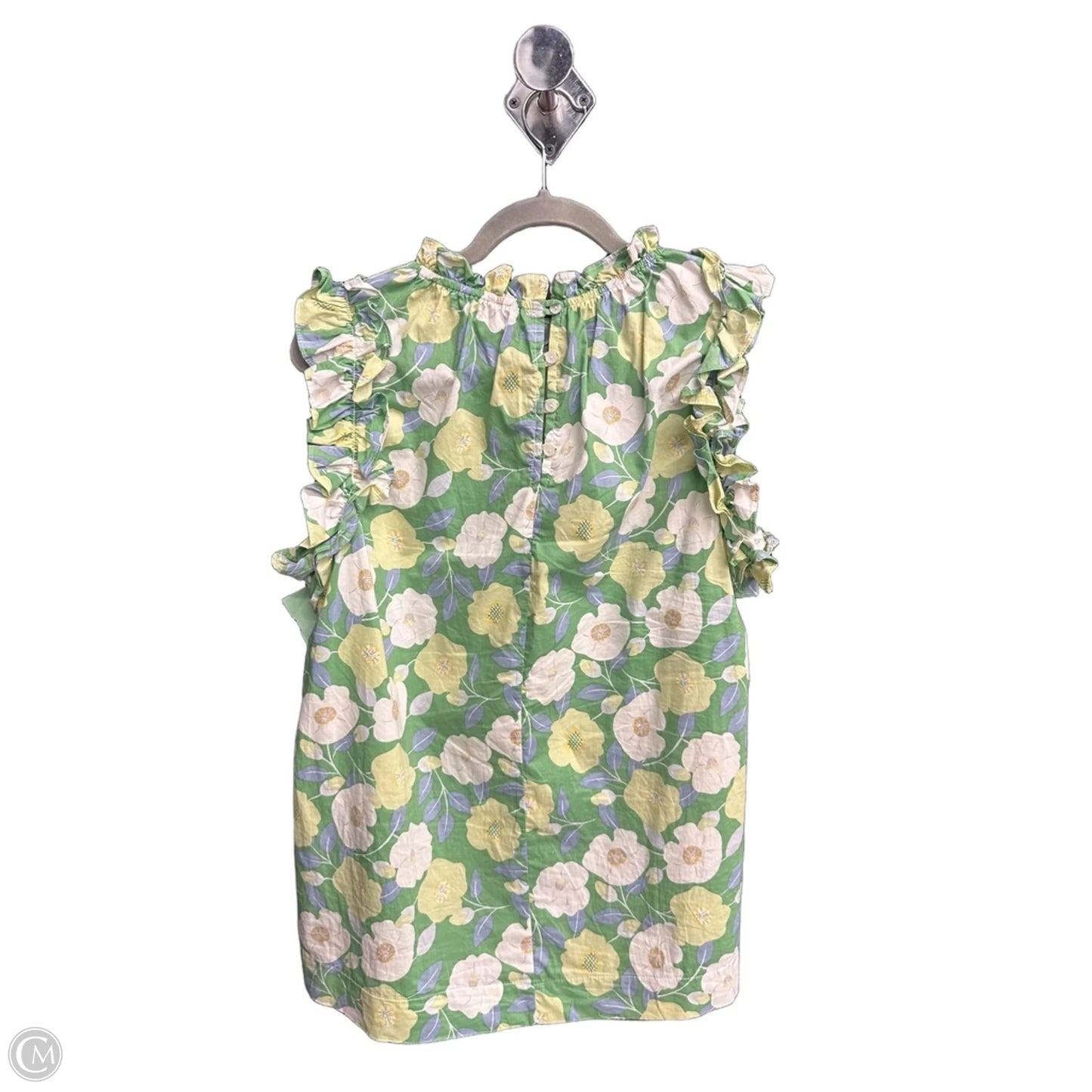 Top Sleeveless By Clothes Mentor In Green, Size: S