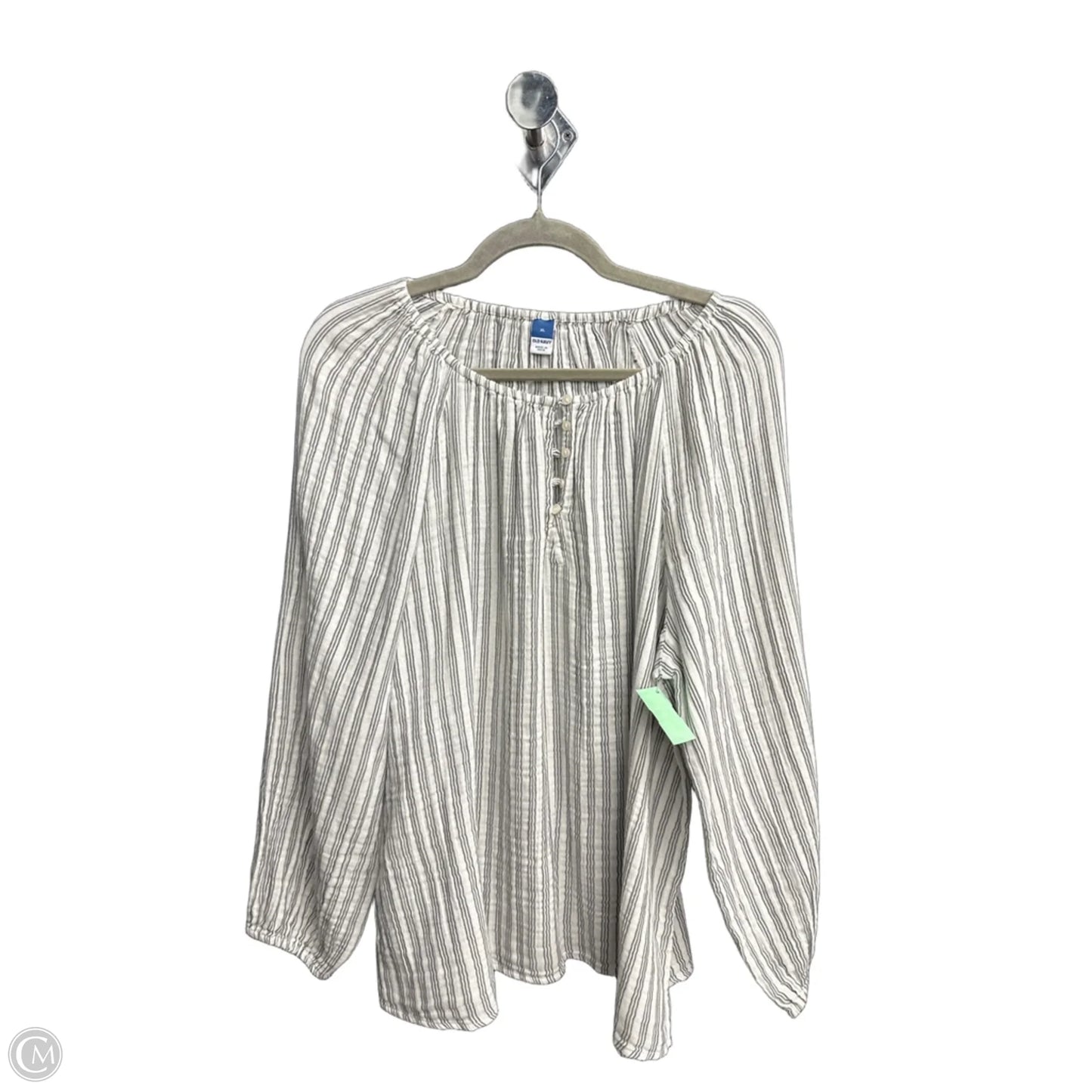 Top Long Sleeve By Old Gringo In Striped Pattern, Size: Xl