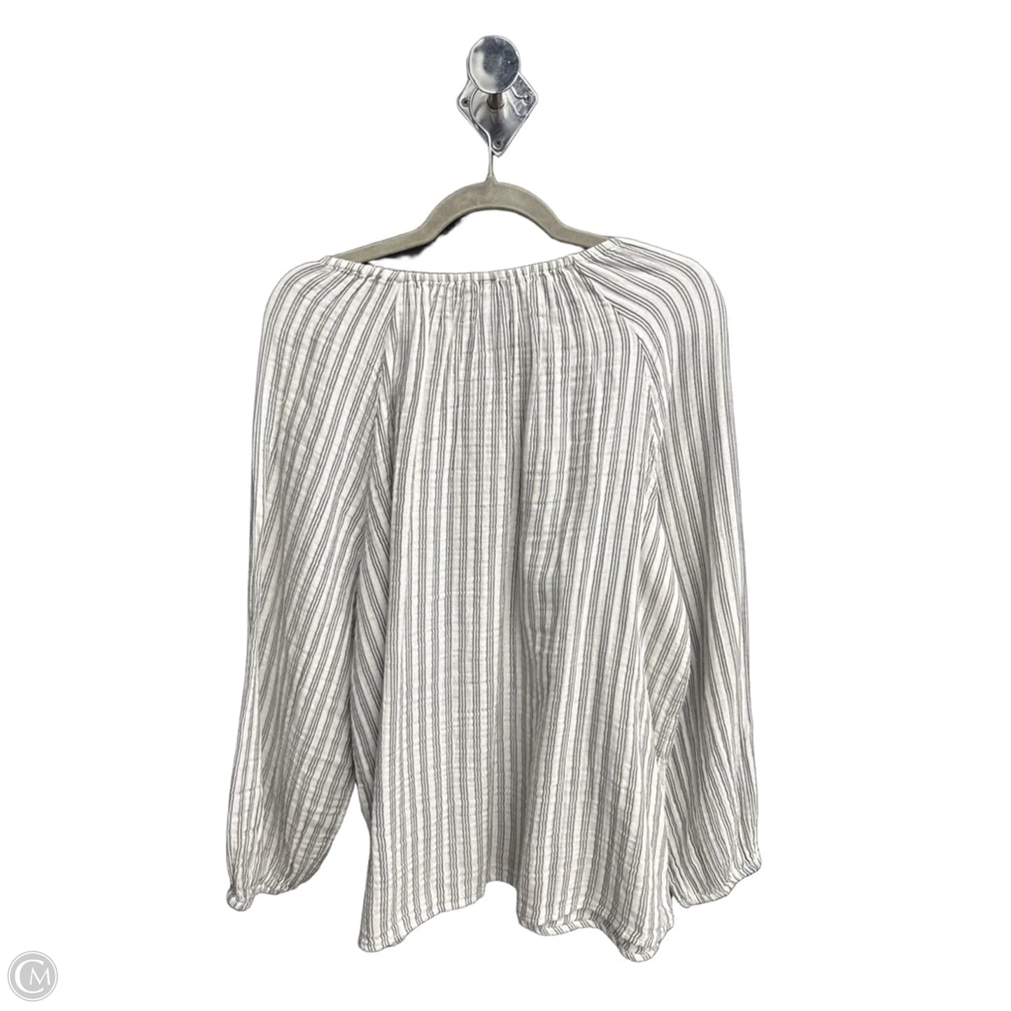 Top Long Sleeve By Old Gringo In Striped Pattern, Size: Xl