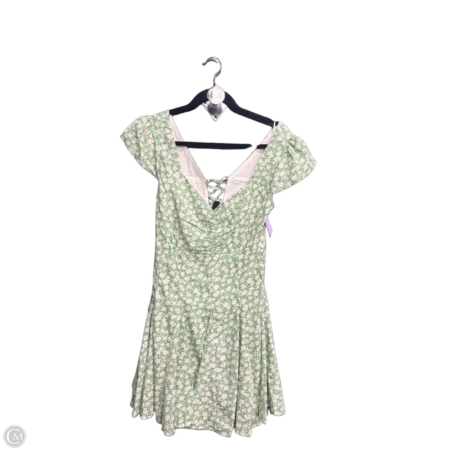 Dress Casual Midi By Clothes Mentor In Green, Size: L
