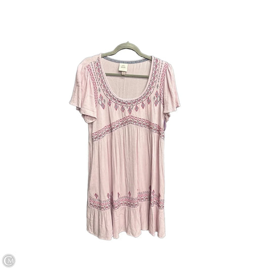 Dress Casual Maxi By Knox Rose In Pink, Size: L