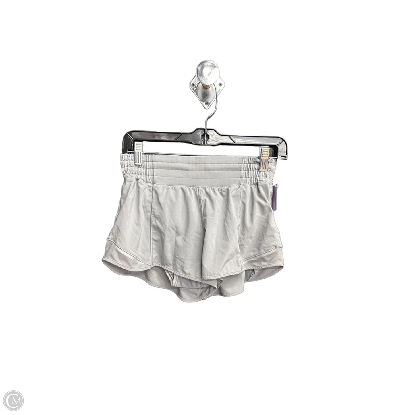 Athletic Shorts By Lululemon In Grey, Size: Xs
