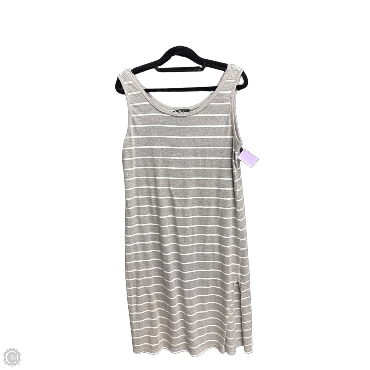 Dress Casual Midi By Lulus In Grey, Size: S