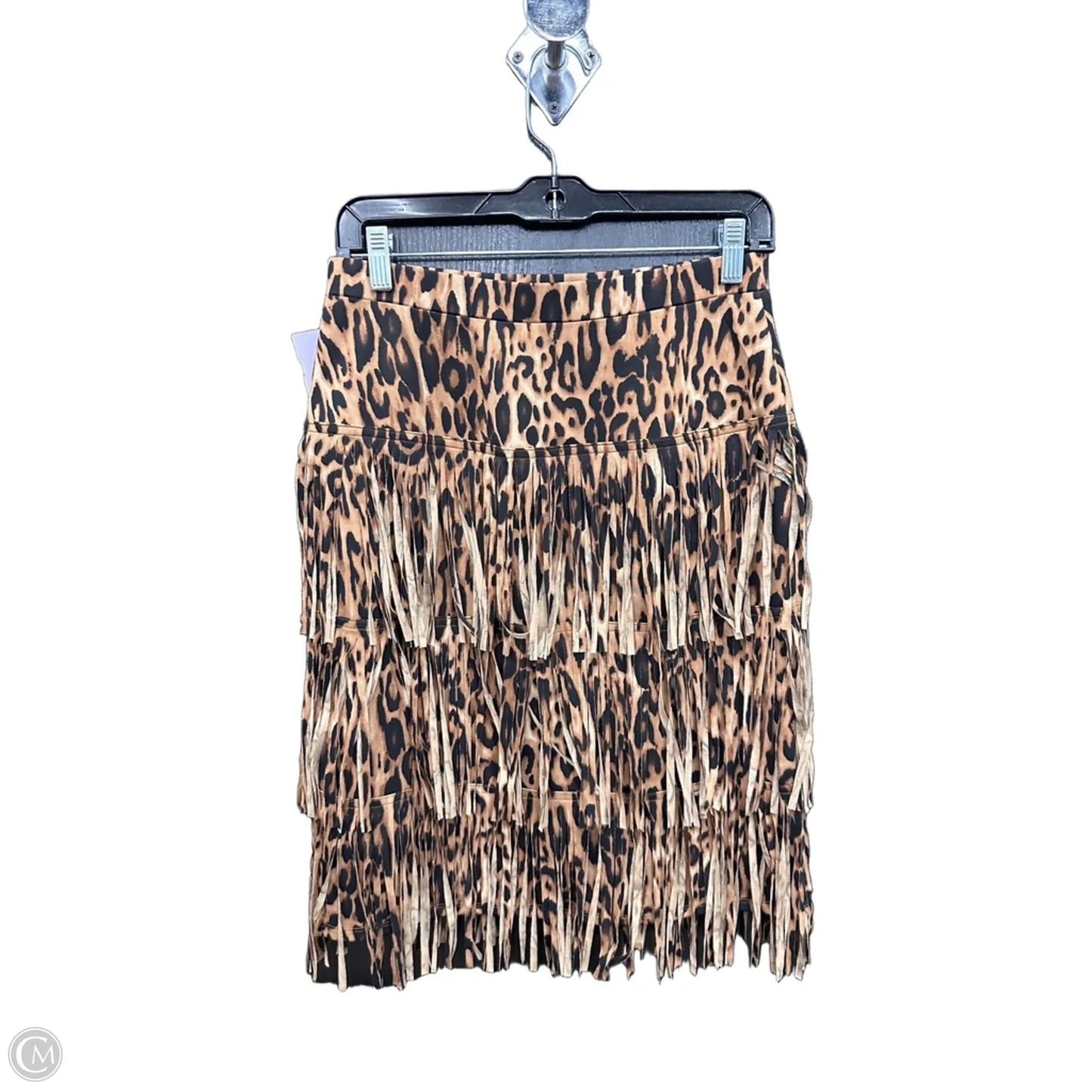 Skirt Maxi By Chicos In Leopard Print, Size: S