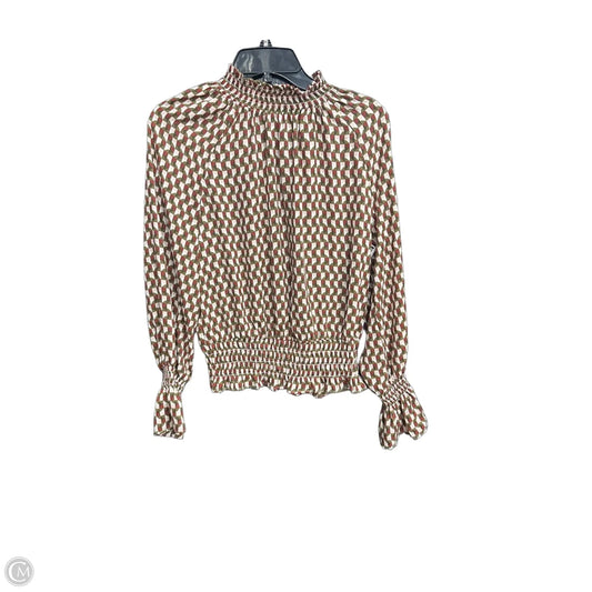 Top Long Sleeve By Worthington In Multi-colored, Size: S