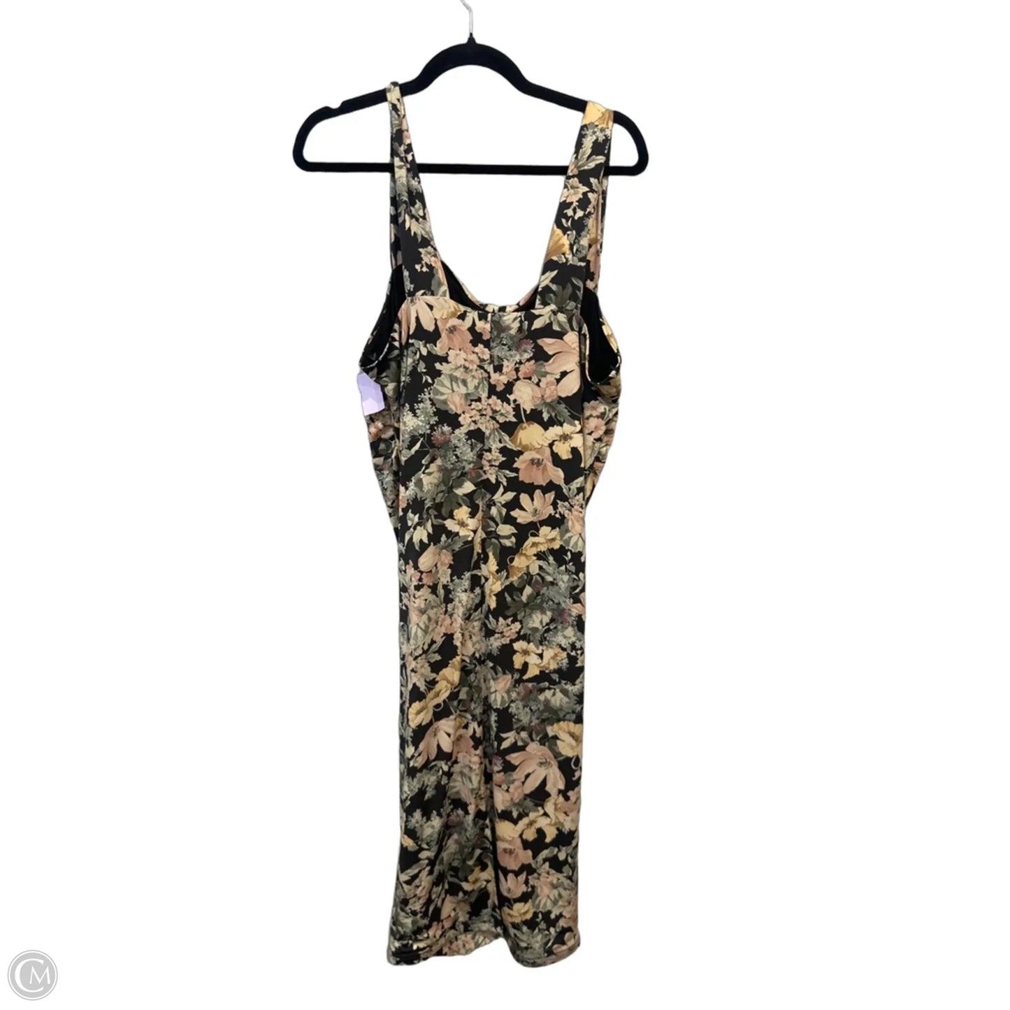 Dress Casual Maxi By Maurices In Floral Print, Size: Xl
