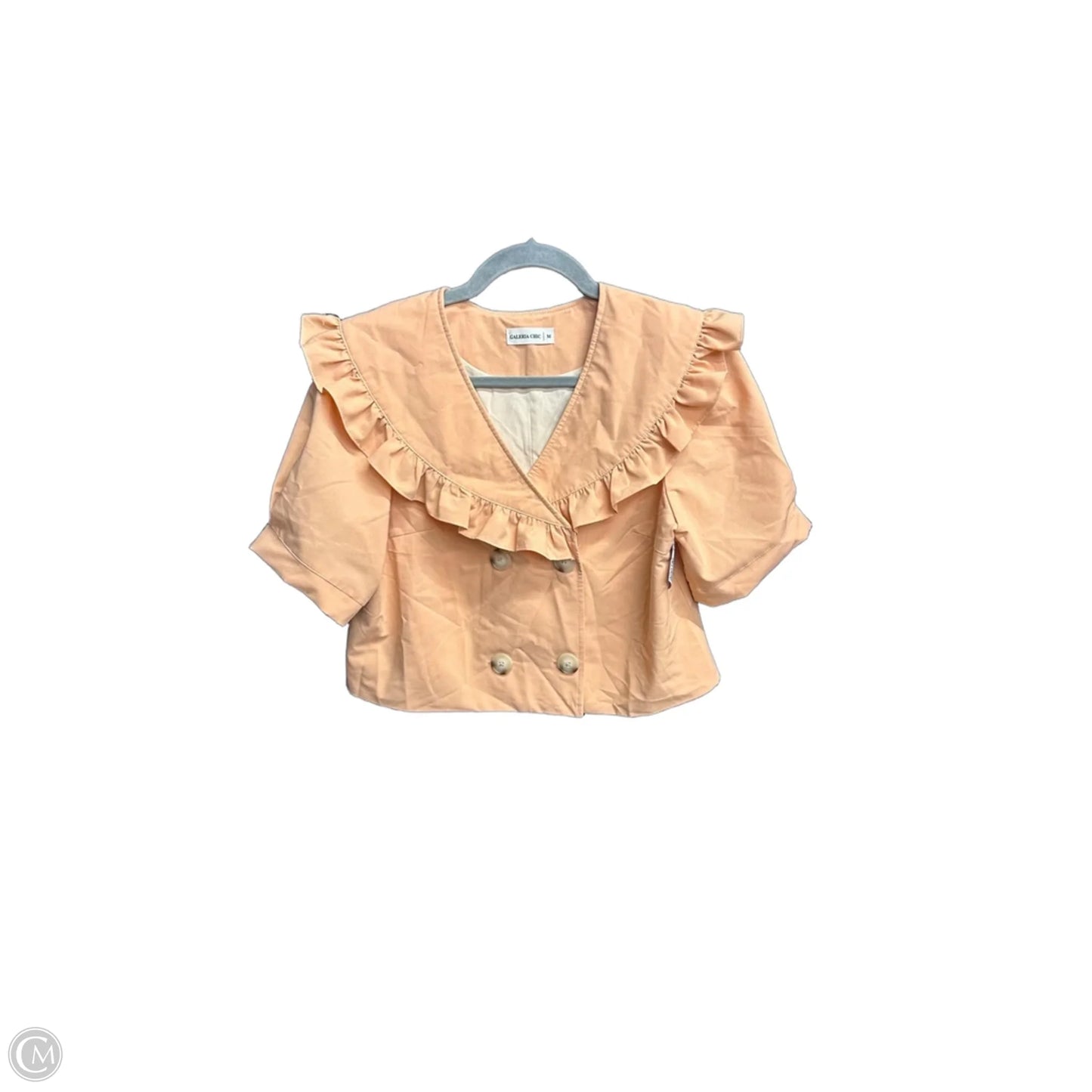 Skirt Set 2pc By Clothes Mentor In Orange, Size: M
