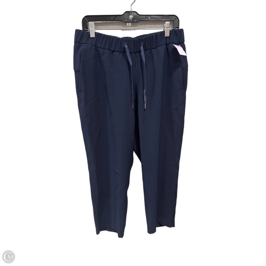 Athletic Pants By Lululemon In Navy, Size: 10