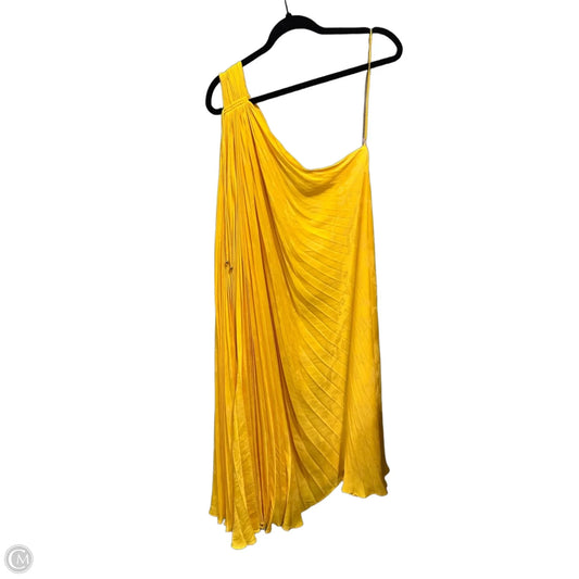 Dress Casual Maxi By Banana Republic In Yellow, Size: M