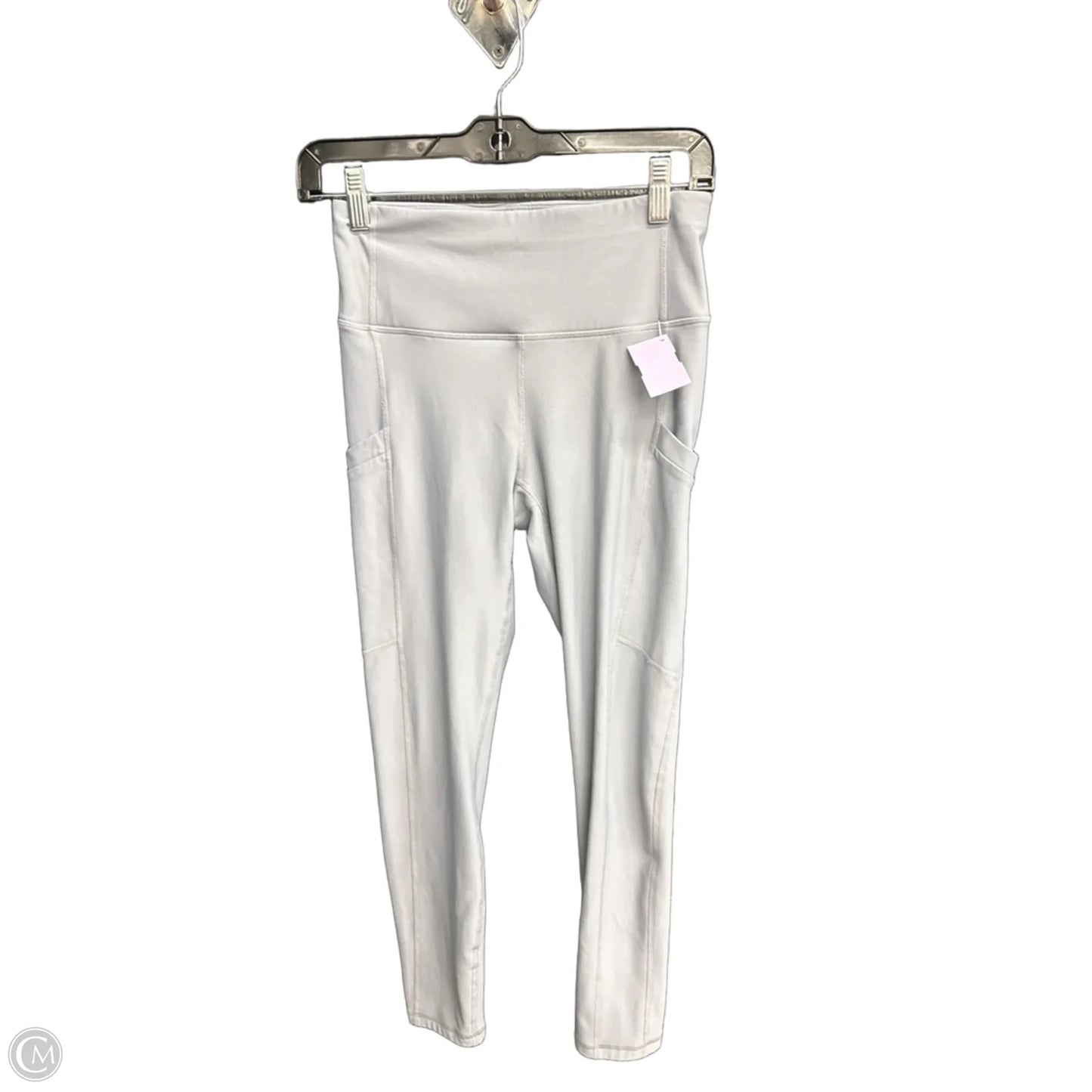 Athletic Leggings By Fabletics In Grey, Size: S