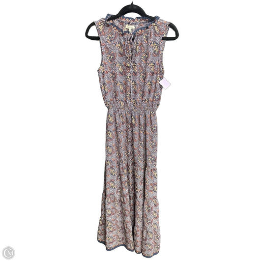 Dress Casual Maxi By Max Studio In Navy, Size: S