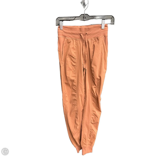 Athletic Pants By Lululemon In Brown, Size: Xs