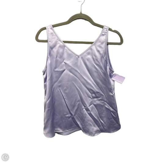 Top Sleeveless By Loft In Purple, Size: Xs