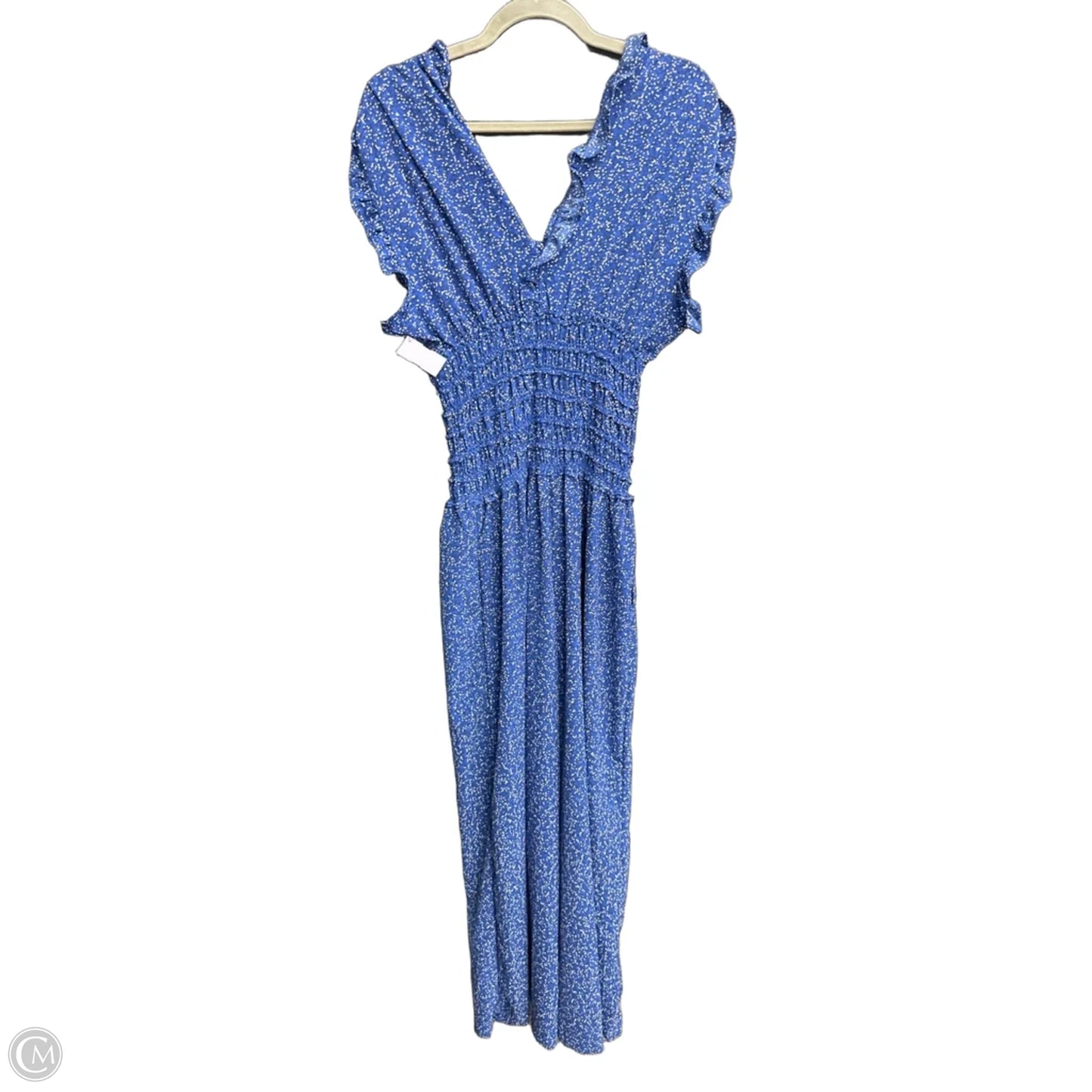 Dress Casual Maxi By Max Studio In Blue, Size: L