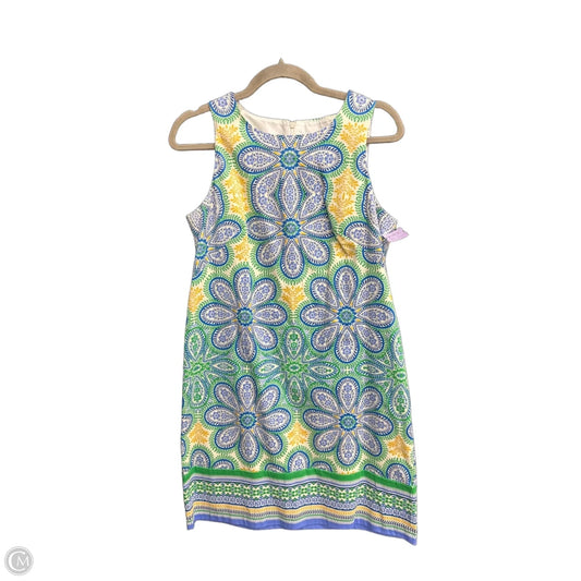 Dress Casual Midi By London Times In Green, Size: 8